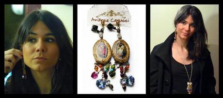 Flequillo + pendientes Andrea Carucci Flequillo + pendientes Andrea Carucci