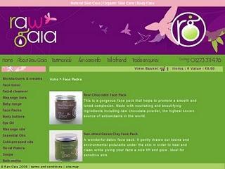 Cosméticos ecológicos: Raw Gaia