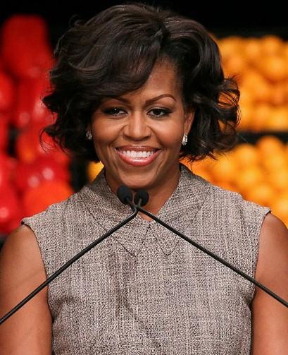 MICHELLE OBAMA, NEW HAIRDO // NUEVO CORTE DE PELO DE MICHELLE OBAMA