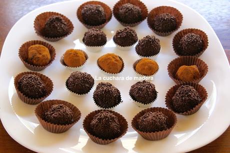 TRUFAS DE CHOCOLATE