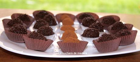 TRUFAS DE CHOCOLATE