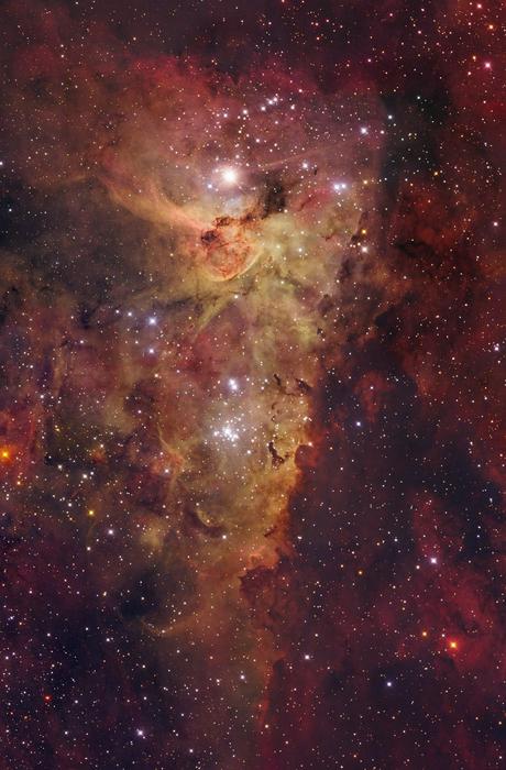 La gigantesca nebulosa Eta Carinae