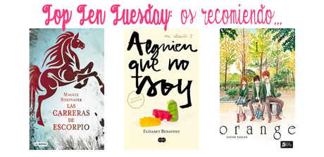 Top Ten Tuesday (69): Libros que recomiendo para este verano