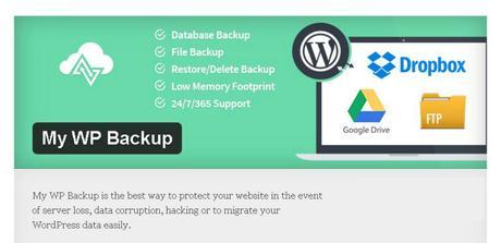 My WP Backup