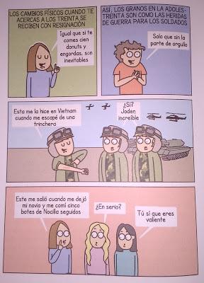 Foto-reseña ~ Crónicas de la adolestreinta ~ Laura Santolaya