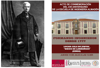 239 ANIVERSARIO DE LA ESCUELA DE INGENIERÍA MINERA E INDUSTRIAL DE ALMADÉN