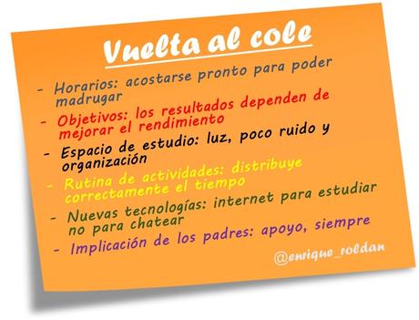 Vuelta al cole