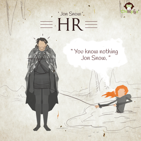 Si los personajes de “Juego de Tronos” trabajaran en una agencia de publicidad