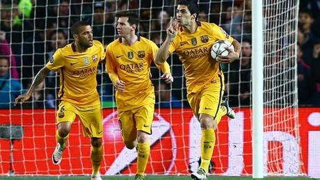 (GOLES VIDEO)Barcelona 2-1 Atletico de Madrid Highlights (Champions League)