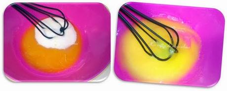 Tarta de hojaldre y chocolate con avellanas y pepitas de naranja confitada