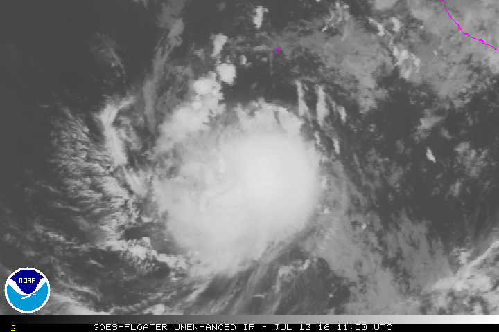 La tormenta tropical 