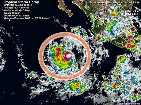 La tormenta tropical 