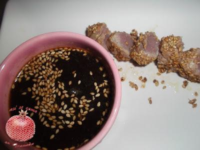 Tataki de atún Tataki de atún