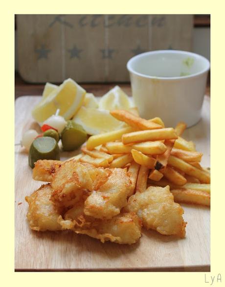 Fish & chips ... o pescado frito con patatas