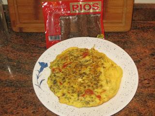 TORTILLA DE MORCILLA Y PIMIENTO