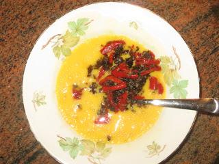 TORTILLA DE MORCILLA Y PIMIENTO