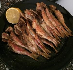 Receta: Salmonetes fritos