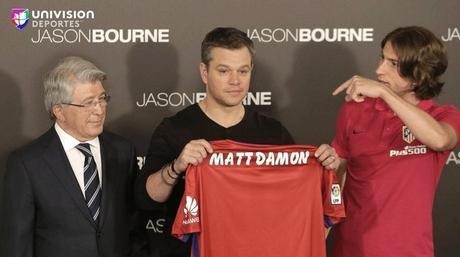 El Atlético de Madrid ‘fichó’ a Matt Damon, ‘Jason Bourne’ El Atlético de Madrid ‘fichó’ a Matt Damon, ‘Jason Bourne’