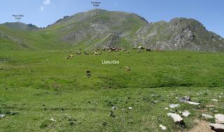 Tuiza Riba-La Forqueta del Portil.lín-Alto los Camisos-Puertos de Güeria-El Bocarón de L.leturbio