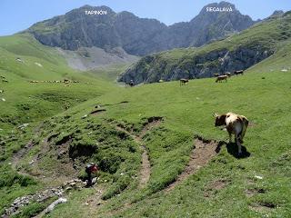Tuiza Riba-La Forqueta del Portil.lín-Alto los Camisos-Puertos de Güeria-El Bocarón de L.leturbio
