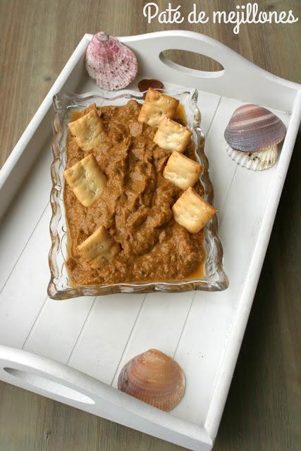 Paté de mejillones frescos