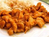 Pechuga pollo naranja