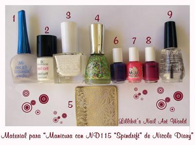 Manicura placa ND115 