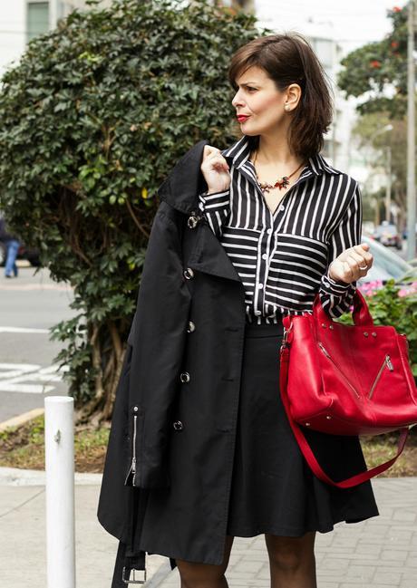 Mis Looks - Blanco, negro y rojo!