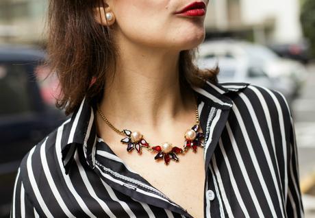 Mis Looks - Blanco, negro y rojo!