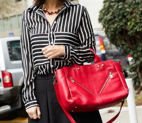 Mis Looks - Blanco, negro y rojo!
