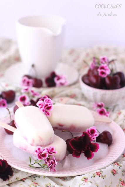 POLOS DE CEREZA Y QUESO