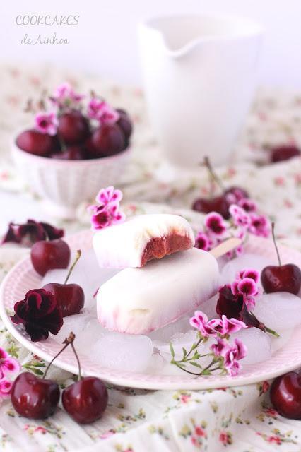 POLOS DE CEREZA Y QUESO