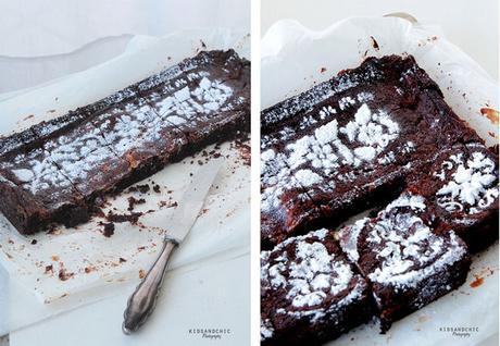 Brownie de café y mascarpone