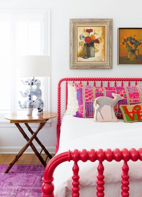 pintar cabecero rosa