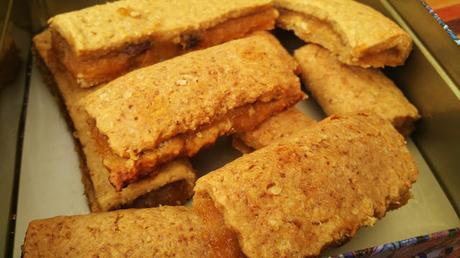 Barritas de manzana y canela