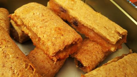 Barritas de manzana y canela