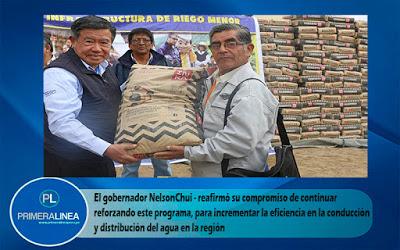 REFUERZAN LA CONDUCCIÓN Y DISTRIBUCIÓN DEL AGUA EN LA REGIÓN…