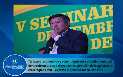 En Huaura: GORE LIMA REALIZA SEMINARIO NACIONAL DE SIEMBRA Y COSECHA DE AGUA…