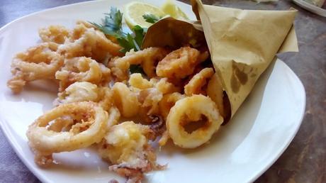 Fritura de calamares - Frittura di calamari - Fried squid