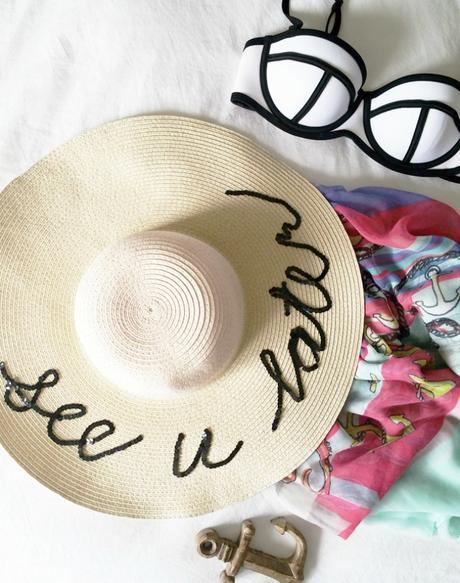 4 Tutoriales sombreros de playa con frases