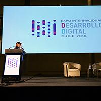 Innovaciones informáticas tecnológicas en salud en Expo Desarrollo Digital 2016 en Chile.