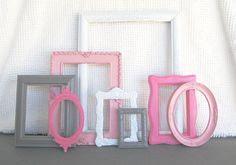 DECORATE WITH EMPTY FRAMES