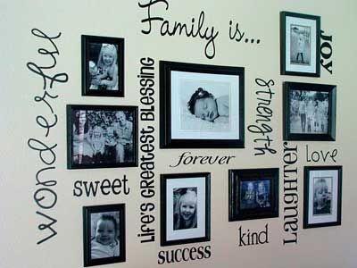 HOW TO DECORATE WITH PHOTO DIY