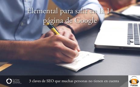 Palabras clave: 3 claves de SEO