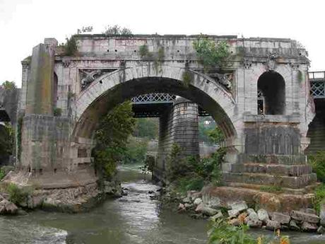 El primer puente de Roma (puente Sublicio )