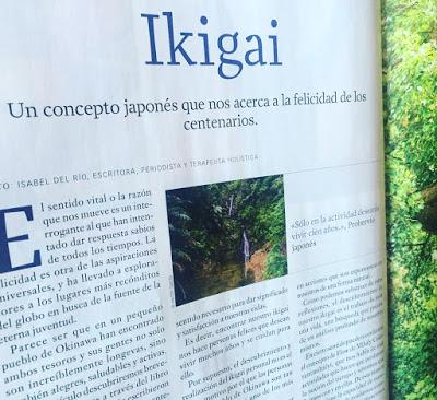 Artículo en Integral: ‘Ikigai. Un concepto japonés que nos acerca a la felicidad de los centenarios’