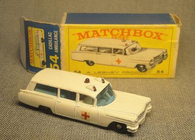 Ambulancia Cadillac de Matchbox