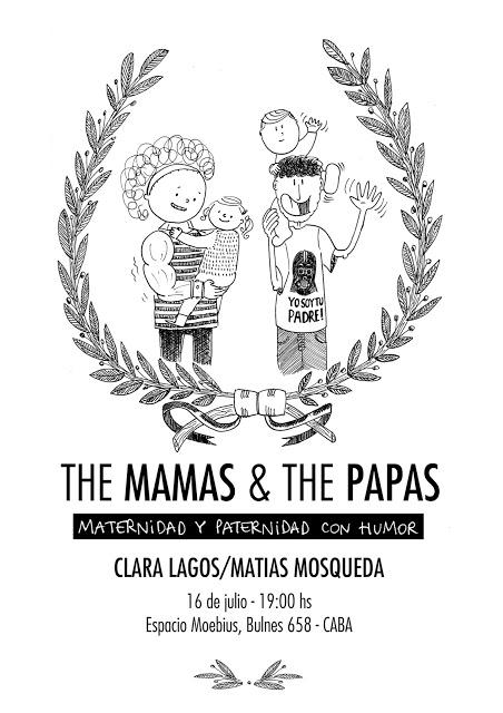 THE MAMAS & THE PAPAS: Muestra de historietas en Espacio Moebius