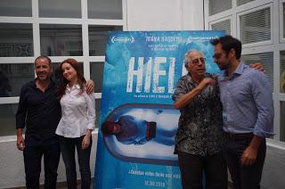 Photocall de la película Hielo con Gonçalo y Luis Galvão Teles e Ivana Baquero