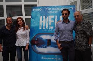 Photocall de la película Hielo con Gonçalo y Luis Galvão Teles e Ivana Baquero